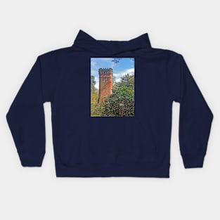 The Water Tower, Bournemouth Gardens, March 2024 Kids Hoodie